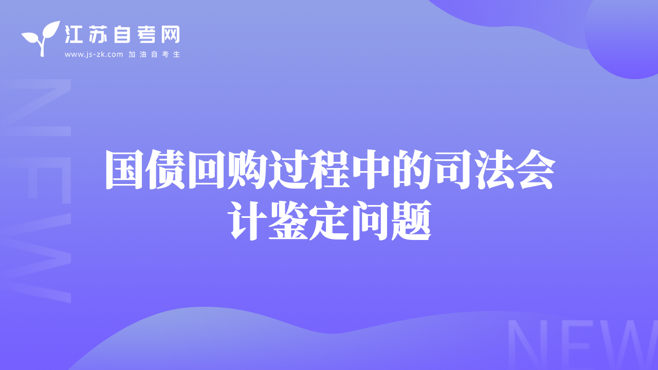 国债回购过程中的司法会计鉴定问题